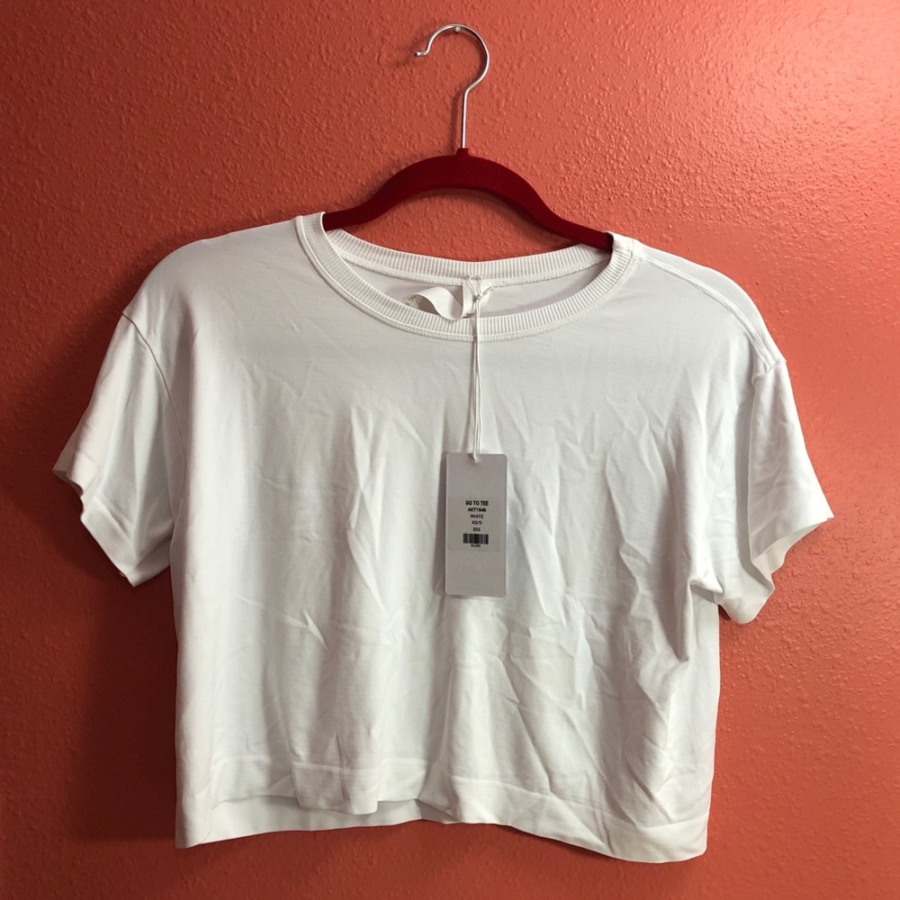 NWT Avocado / Avomuse Go To Crop Tee